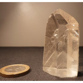 fantôme de quartz translucide