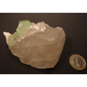 apophyllite verte et transparente