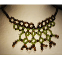 collier oeil de tigre et jade 