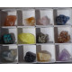 boite de collection 12 minéraux