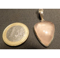 pendentif en quartz rose