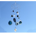 Big Blue Gemstone Windchime