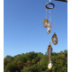 Orange Gemstone Windchime