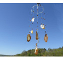 Orange Rock Agate Windchime