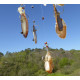 Orange Rock Agate Windchime