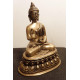 statue de boudha mudra de protection en bronze