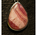 Pendentif en rhodochrosite