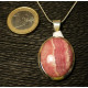 Pendentif en rhodochrosite