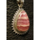 Pendentif en rhodochrosite