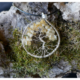 Citrine Tree of Life Pendant