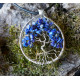 Lapis Lazuli Tree of Life Pendant, Blue gemstone Jewelry, Egyptian stone, Throat Chakra, Spiritual Gift