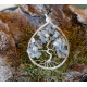 Pendentif Arbre de Vie en Labradorite, Pierre semi-précieuses, cadeaux pour infirimière, Création LE SAULE REVEUR