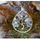 Pendentif Arbre de Vie en Labradorite, Pierre semi-précieuses, cadeaux pour infirimière, Création LE SAULE REVEUR