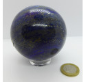 sphère en lapis lazuli