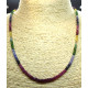 collier saphir multicolor