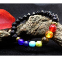 bracelet obsidienne 7 chakras