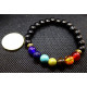 bracelet obsidienne 7 chakras