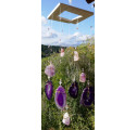 Purple Gemstone Windchime Medium Size