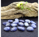 Blue Saphir Pebble, blue gemstone from Sri Lanka