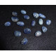 Blue Saphir Pebble, blue gemstone from Sri Lanka