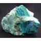 Blue Chrysocolla with Gypsum Crystals from Chile, Quality AAA+