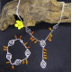Set of Ambre Jewels, Necklace + Bracelet