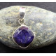 Pendentif en Saphir, Bijou Argent