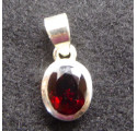 Faceted Garnet Pendant