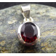 Faceted Garnet Pendants