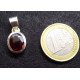 Pendentif en Grenat facetté et argent