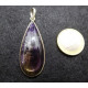 Pendentif Ametrine et Argent en forme de goutte