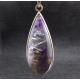 Pendentif Ametrine et Argent en forme de goutte