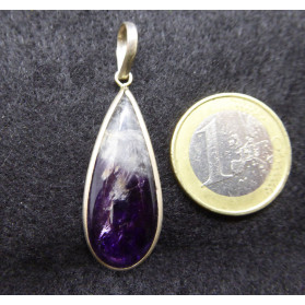 Drop Ametrine Silver Pendant