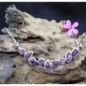 Amethyst Statement Necklace