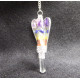 Chakra Angel Pendulum with Rock Cristal point