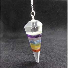 Crystal and Chakras Conical Pendulum