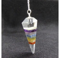 Crystal and Chakras Conical Pendulum