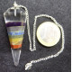 Crystal and Chakras Conical Pendulum