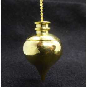 Luzi Drop Pendulum in Golden Metal