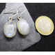 moonstone Oval Earings