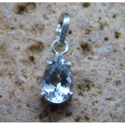 Pendentif Cabochon Argent - une amie pour la vie