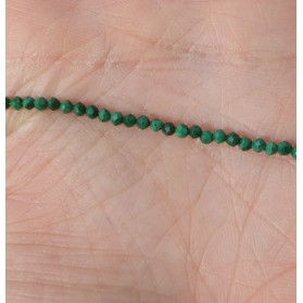 Malachite Faceted Thin Bracelet