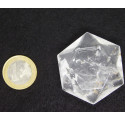 Hexagramme en Cristal de Roche - Sceau de Salomon