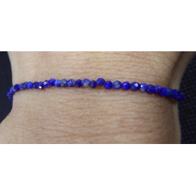 Bracelet en lapis lazuli 2mm