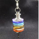 7 Chakras Gemstone Pendulum