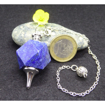 Faceted Lapis LAzuli PEndulum