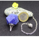 Faceted Lapis LAzuli PEndulum