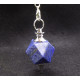 Faceted Lapis LAzuli PEndulum