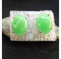 Green Jade Slude Earings