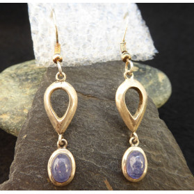 Iolite SIlver Pending Earings